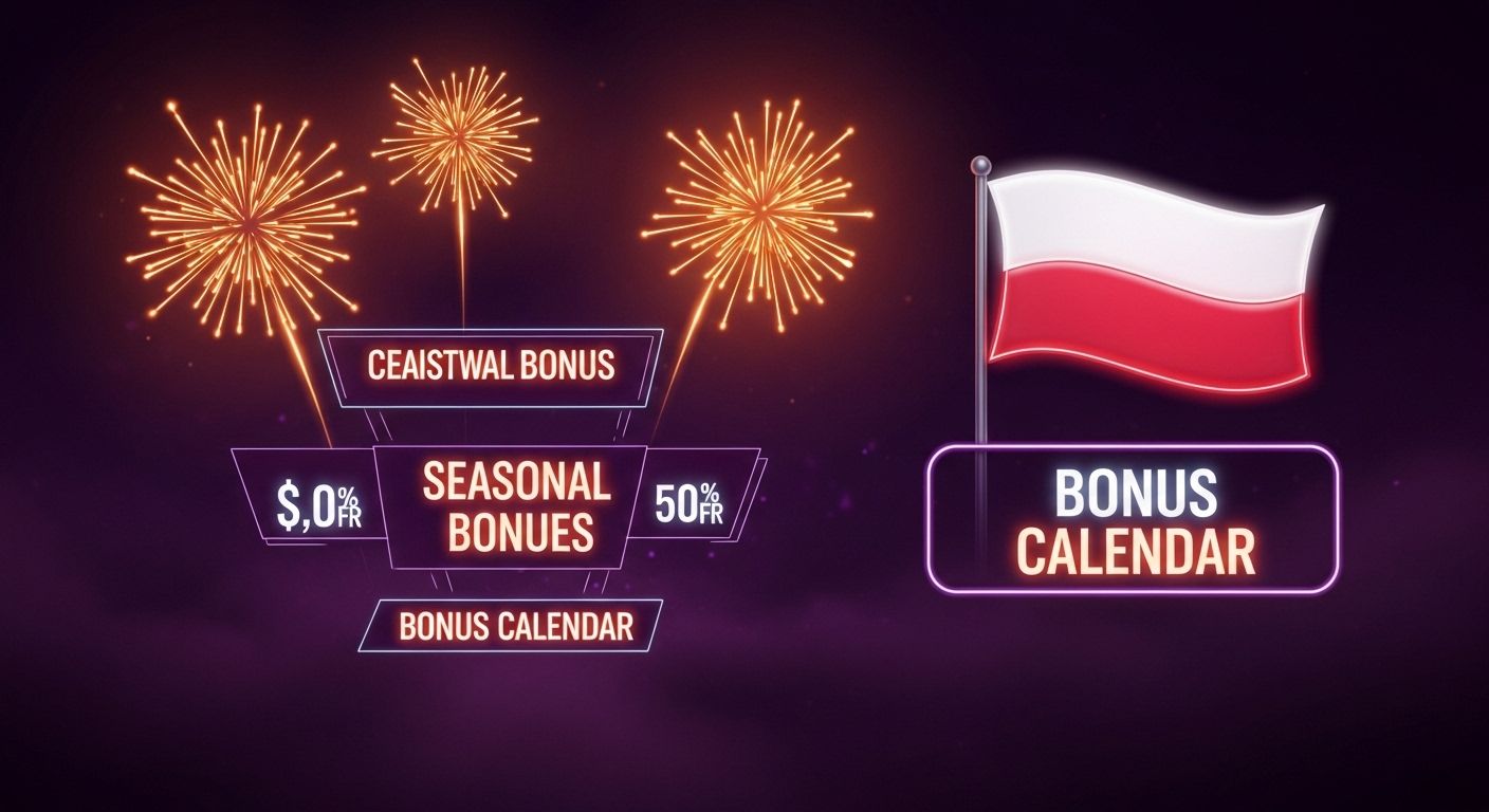 Promocje i oferty sezonowe sign up bonus